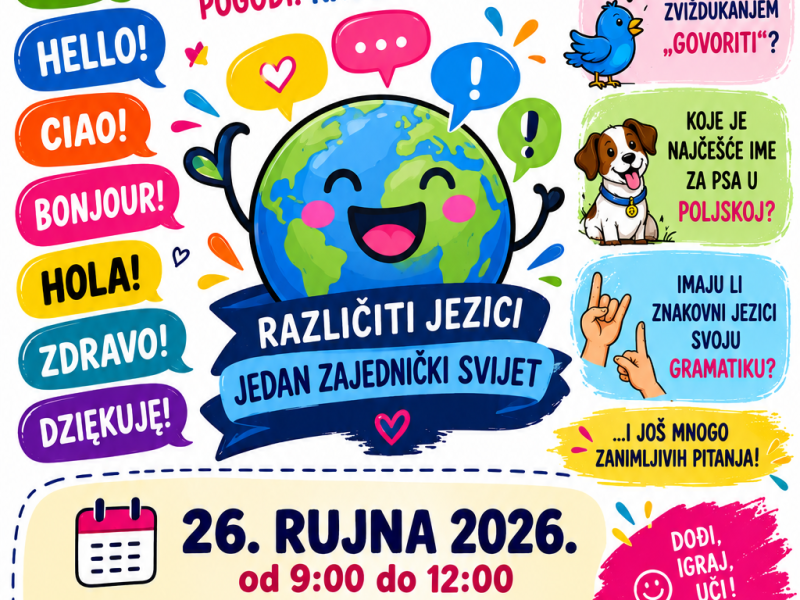 Jezici nas povezuju – obilježavamo Europski dan jezika u Slavonskom Brodu